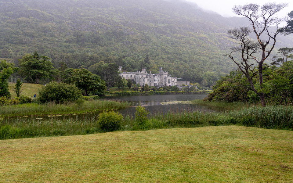 Mittelalterliche irische Festung Blarney Castle in Irland